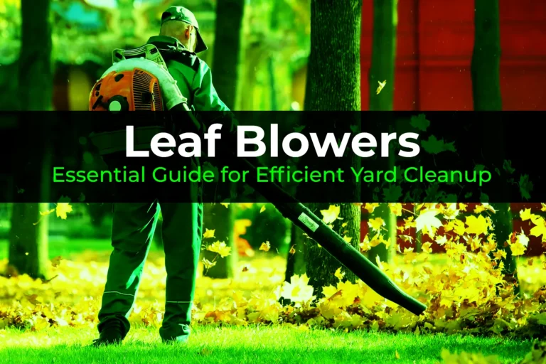 Leaf Blowers: Essential Guide for Efficient Yard Cleanup